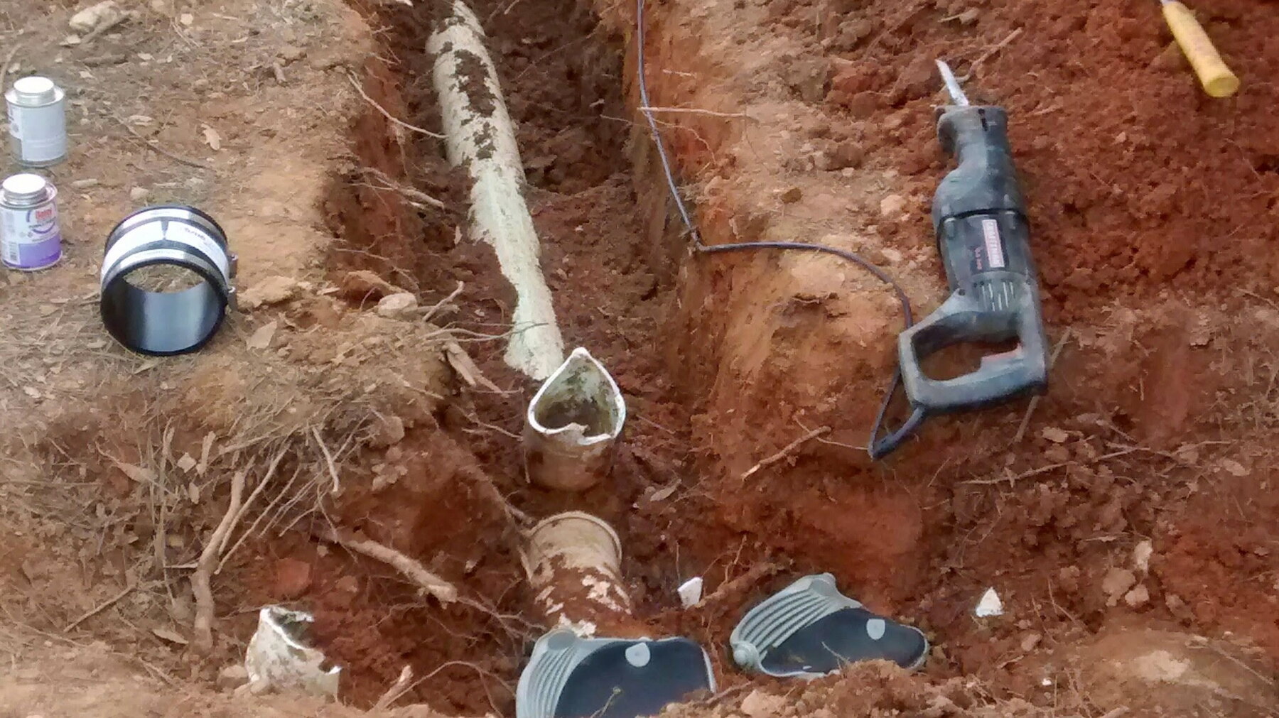 Sewer Repair work by Dynamike Empire near Stone Mountain, GA
